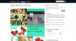 Desktop Screenshot of homesandhues.com