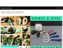 Tablet Screenshot of homesandhues.com
